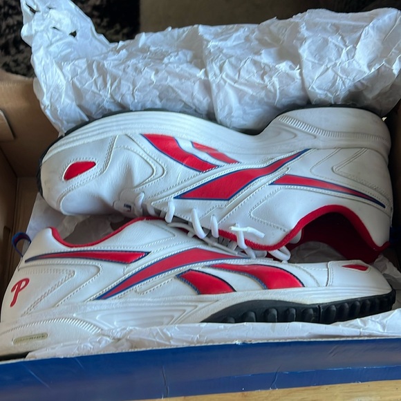 Reebok Other - Men’s Reebok athletic shoes, size 14 colors are white, red, and royal